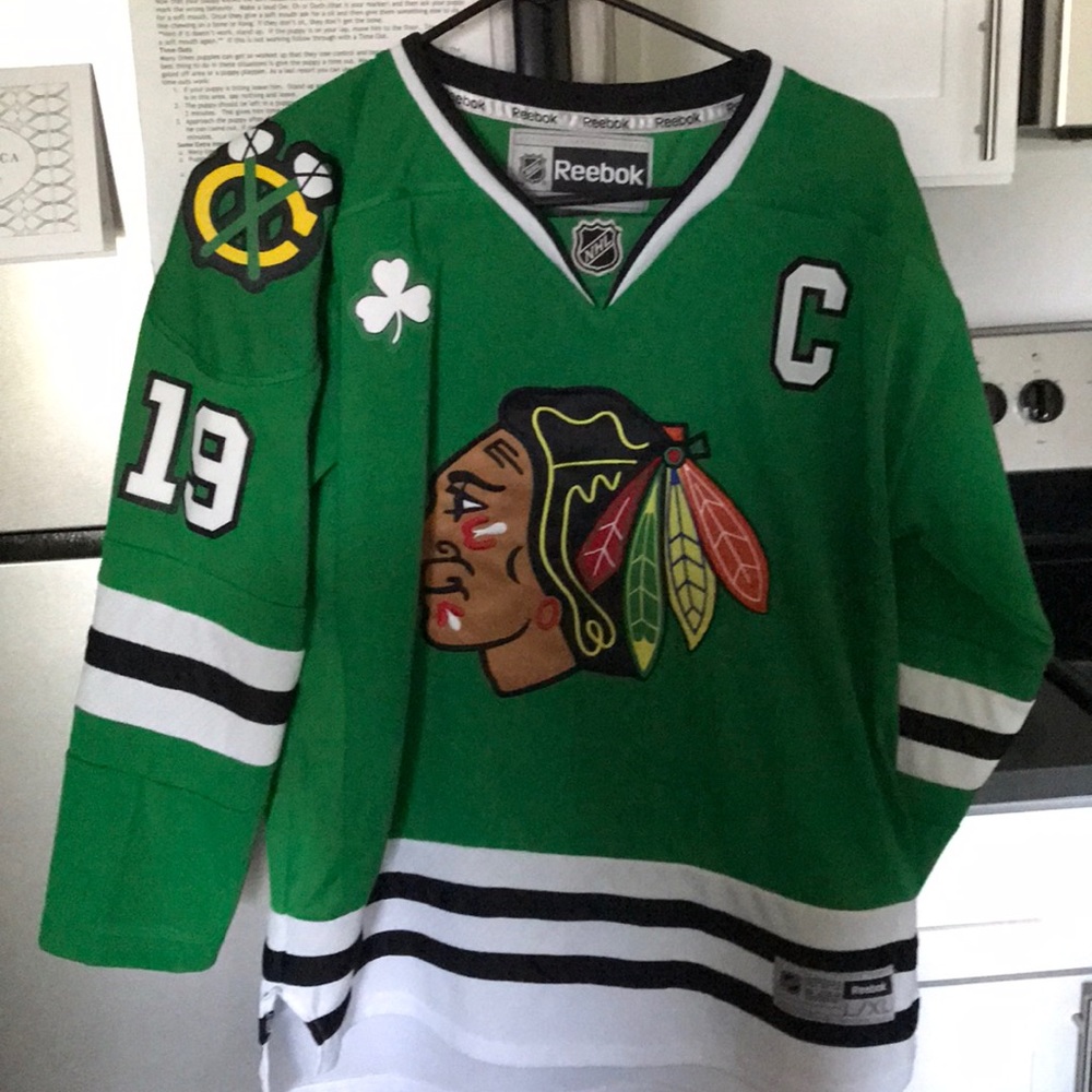 Reebok St. Patrick’s Blackhawks Jersey